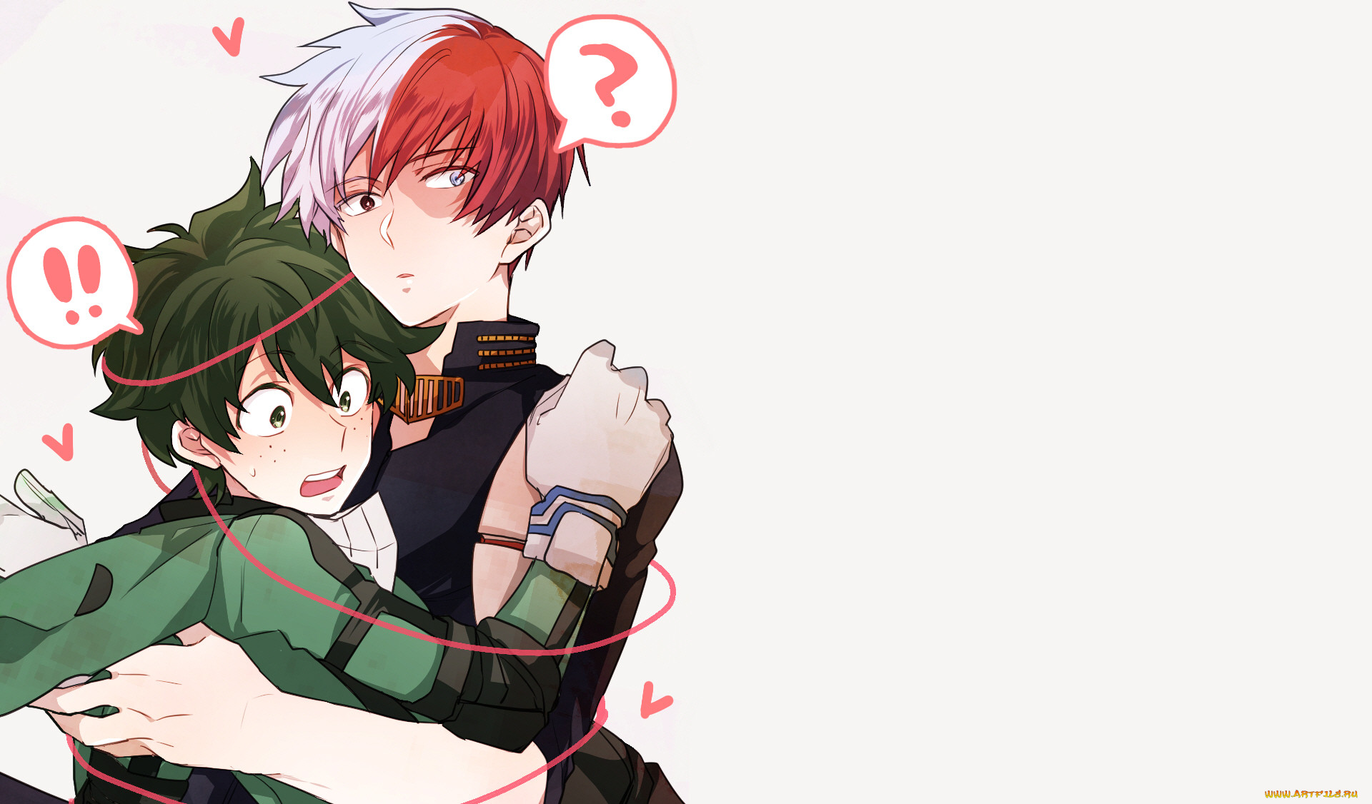 , boku no hero academia, boku, no, hero, academia, todoroki, shouto, midoriya, izuku